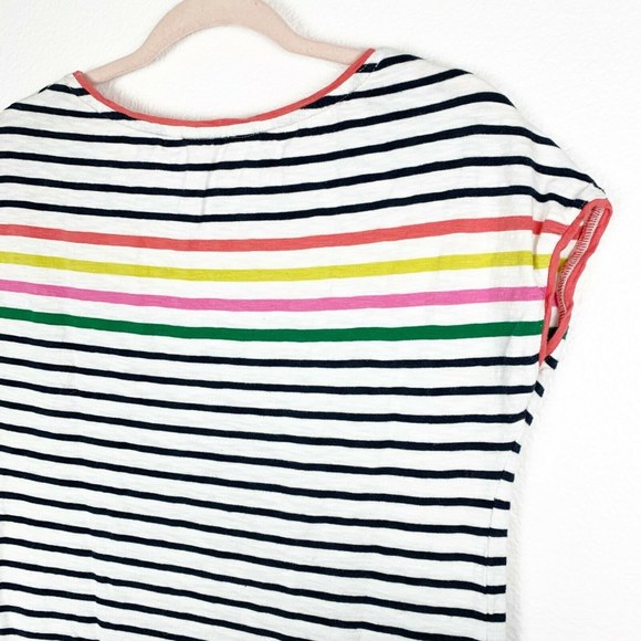 Boden Paulina Stripe T-Shirt Dress Stripe Womens 6 - Picture 7 of 7